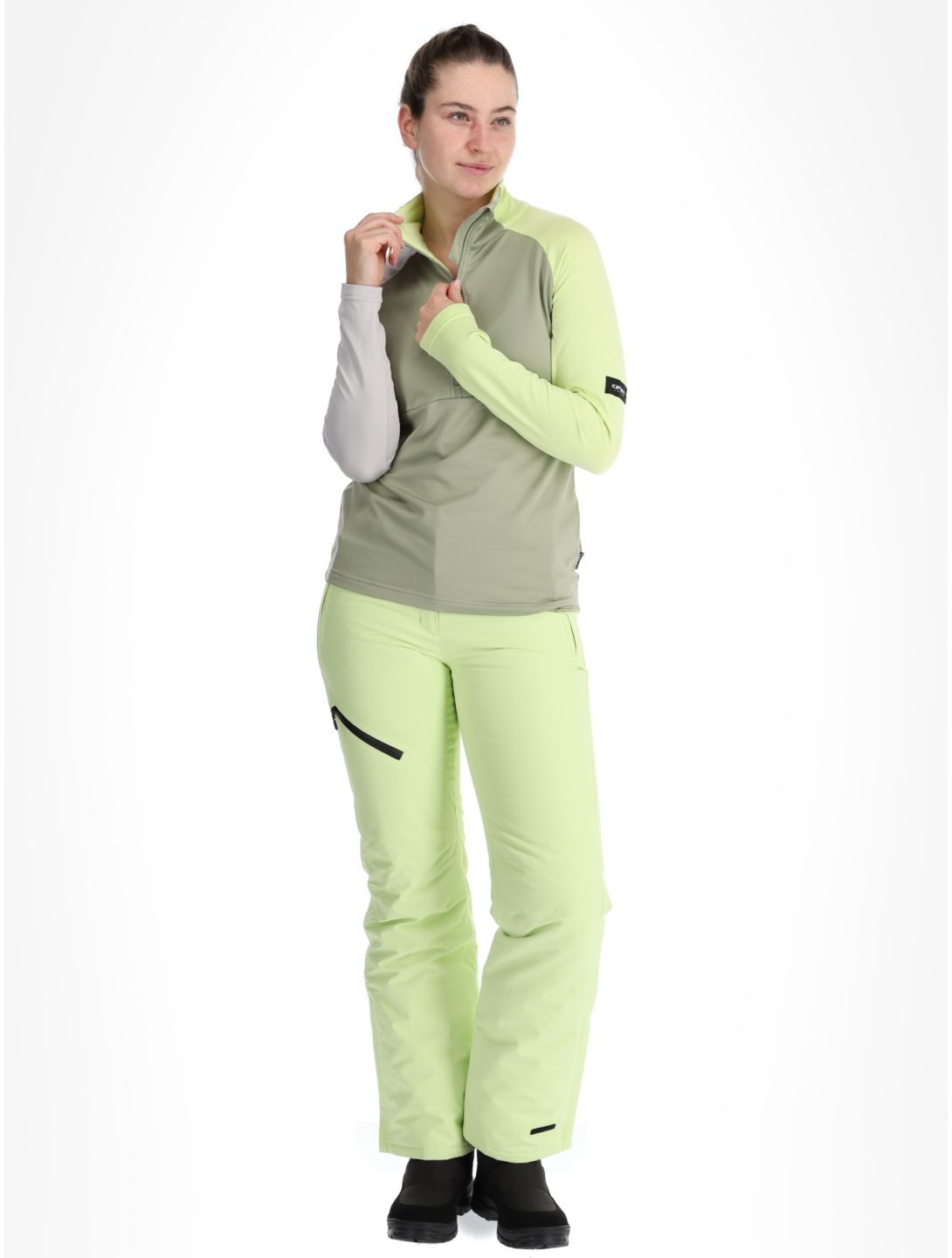 Icepeak, Clovis jersey mujeres Asparagus verde 