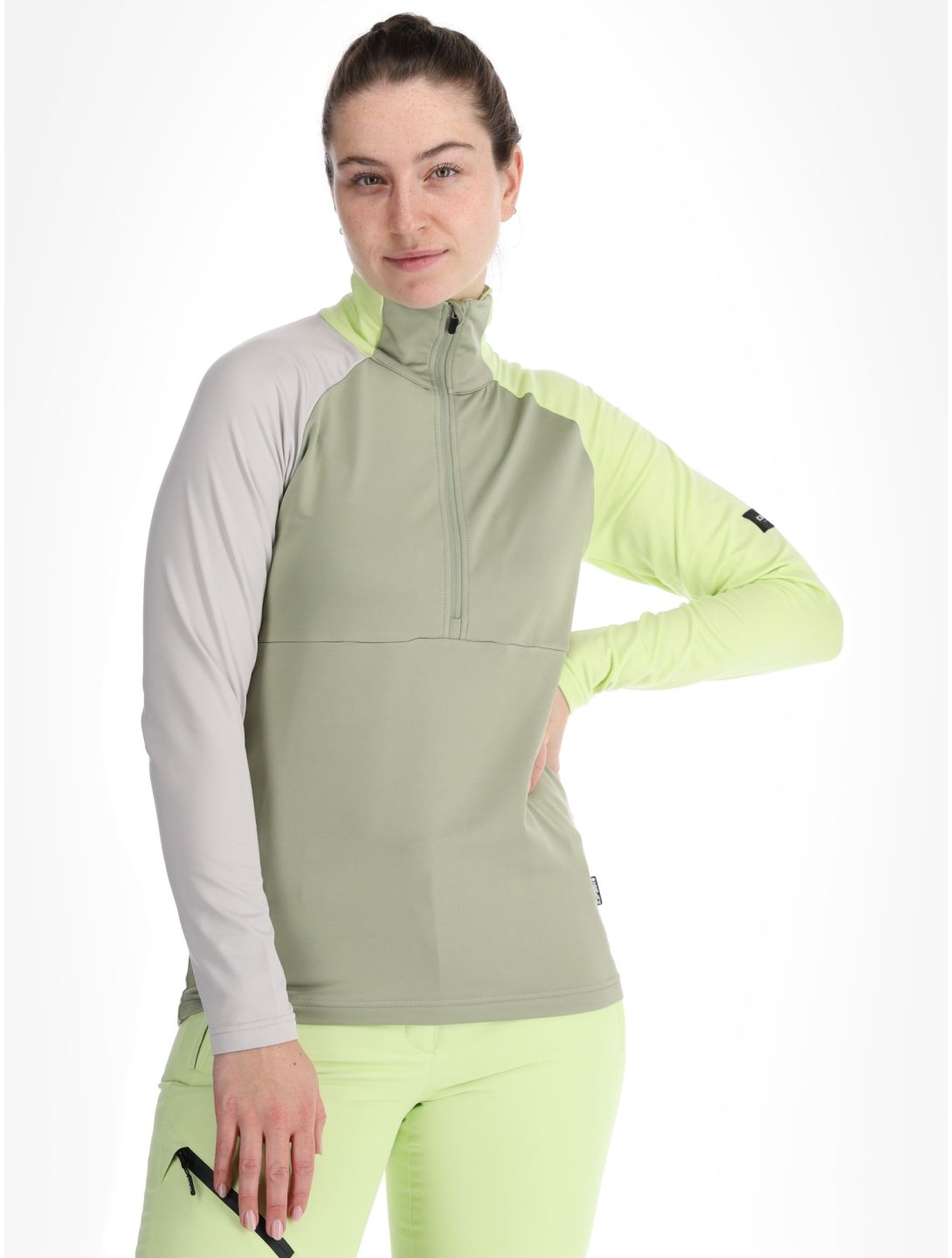 Icepeak, Clovis jersey mujeres Asparagus verde 