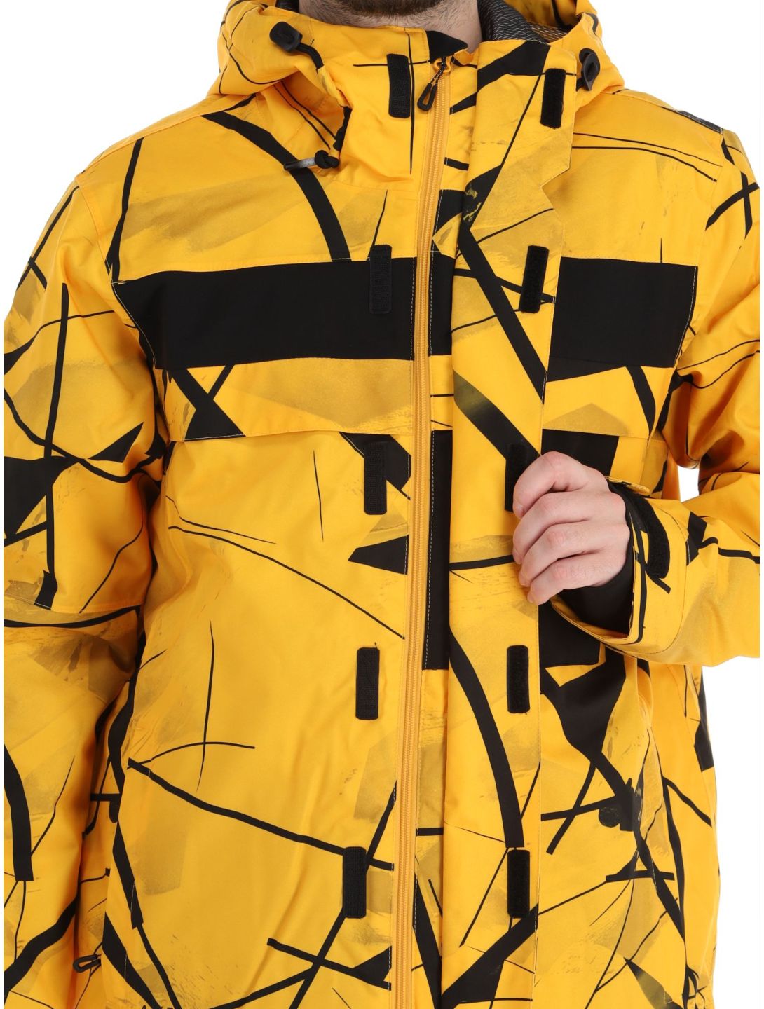 Icepeak, Clymer chaqueta de esquí hombres Yellow amarillo 