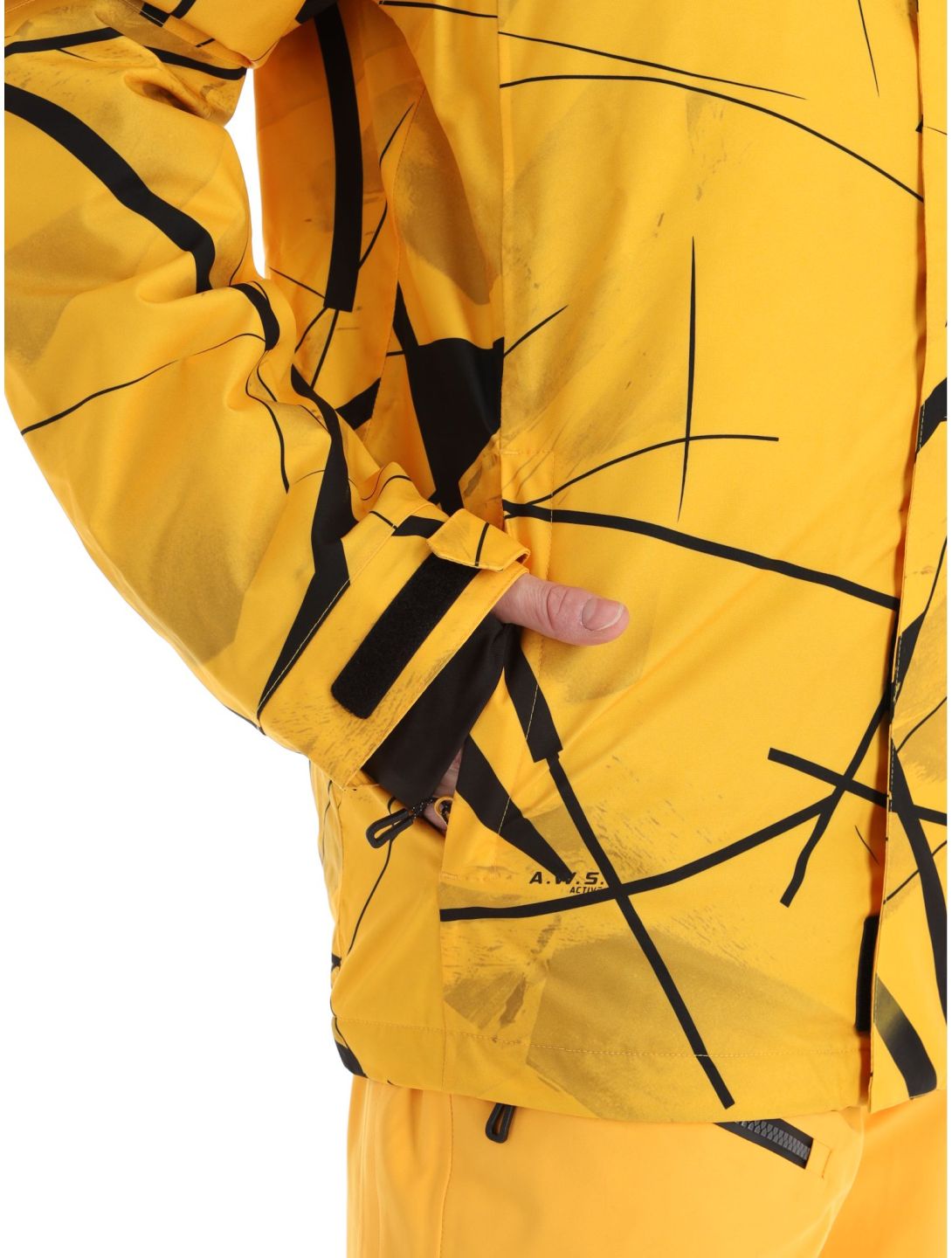 Icepeak, Clymer chaqueta de esquí hombres Yellow amarillo 