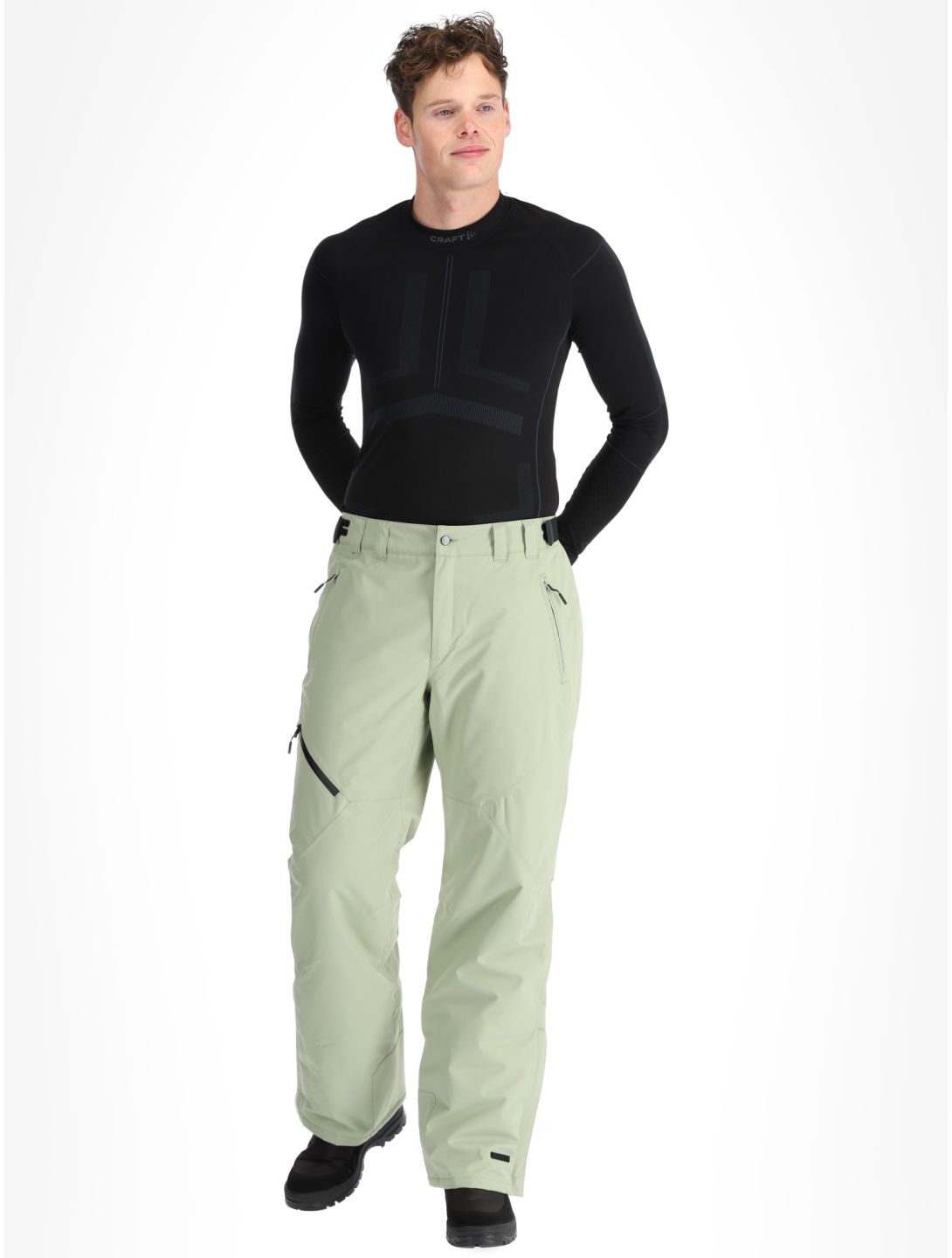 Icepeak, Colman pantalones de esquí hombres Asparagus verde 