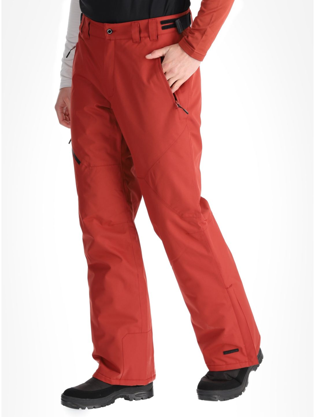 Icepeak, Colman pantalones de esquí hombres Burned Orange naranja 