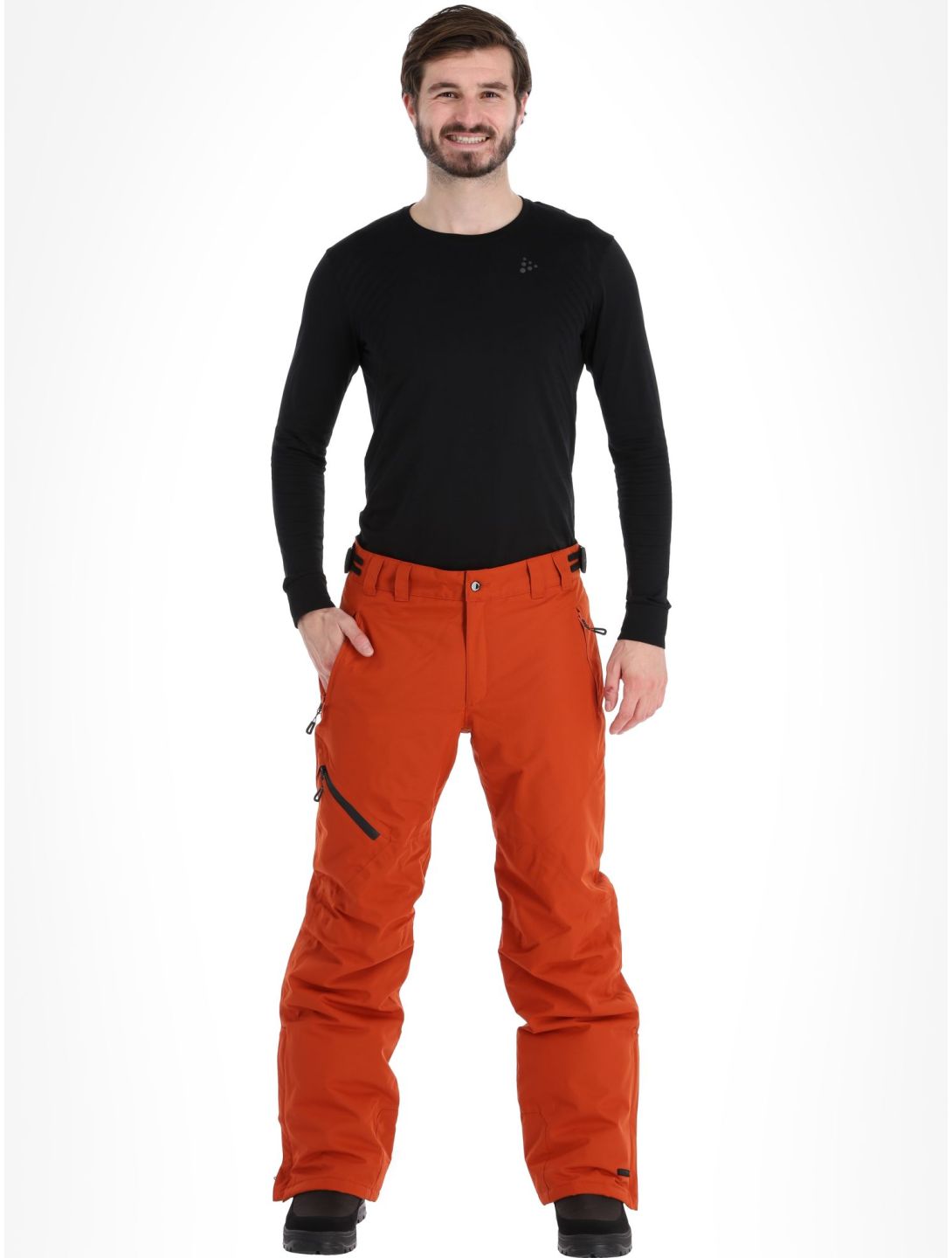 Icepeak, Colman pantalones de esquí hombres Cranberry rojo 