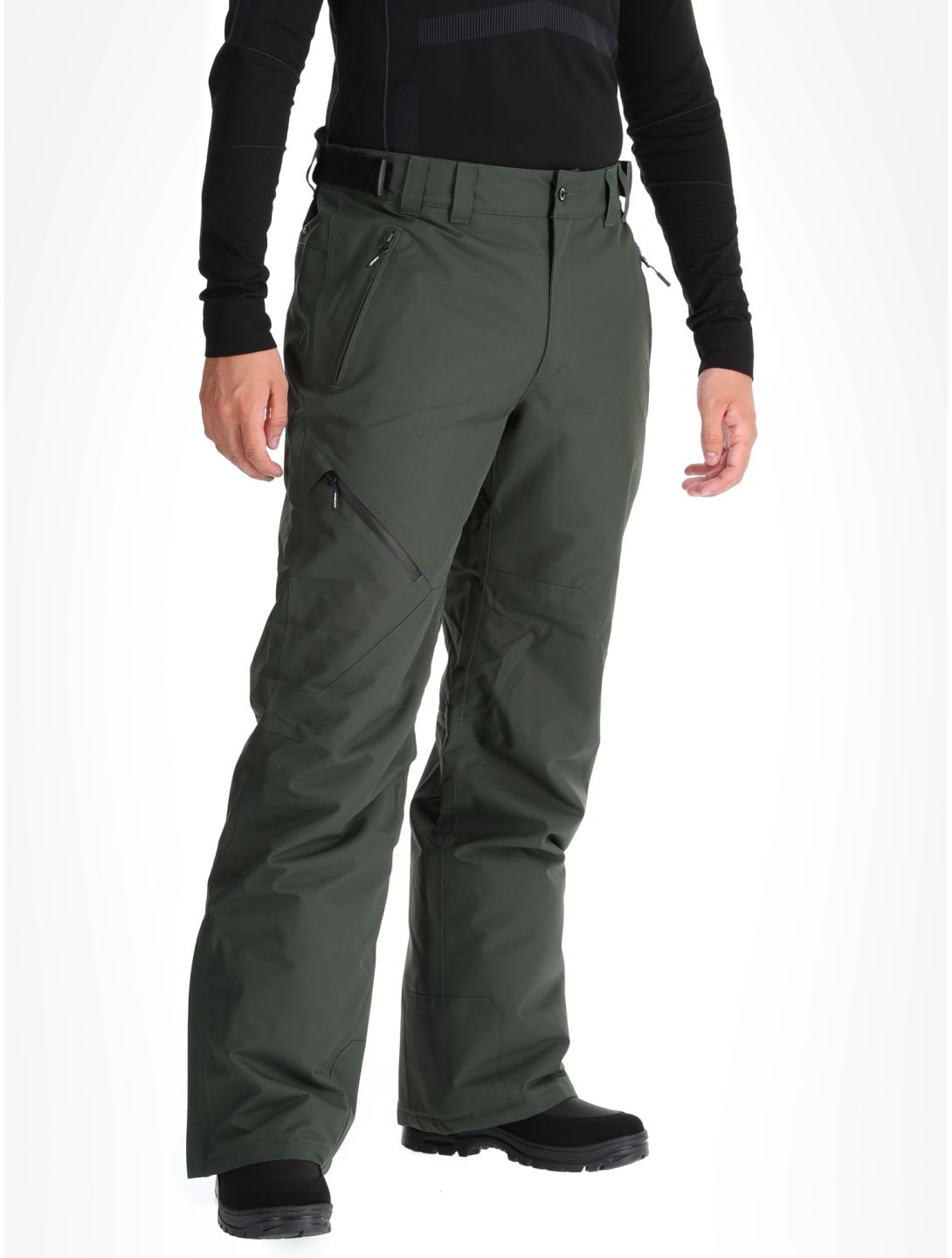 Icepeak, Colman pantalones de esquí hombres Dark Olive verde 