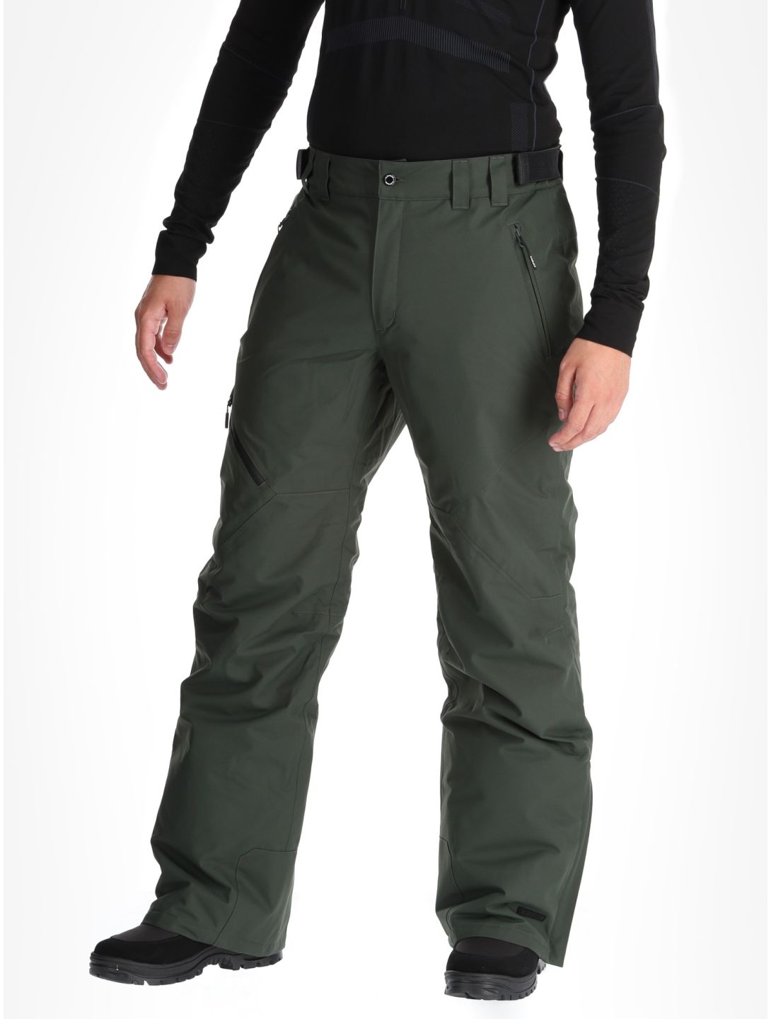 Icepeak, Colman pantalones de esquí hombres Dark Olive verde 