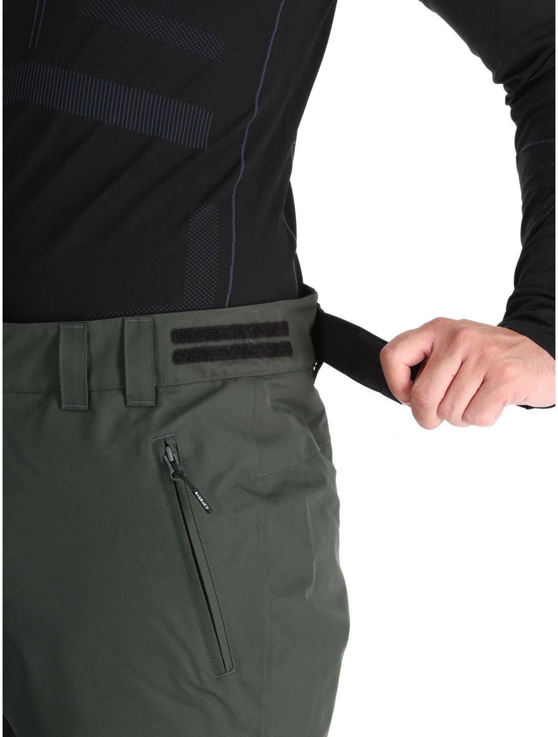 Icepeak, Colman pantalones de esquí hombres Dark Olive verde 