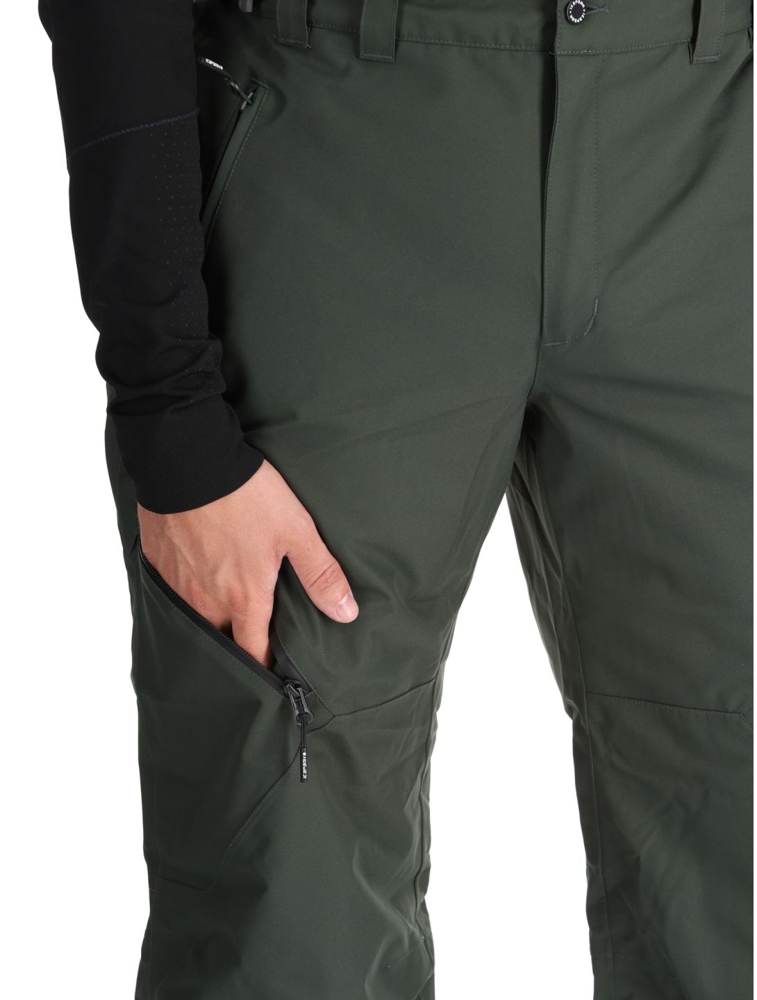 Icepeak, Colman pantalones de esquí hombres Dark Olive verde 