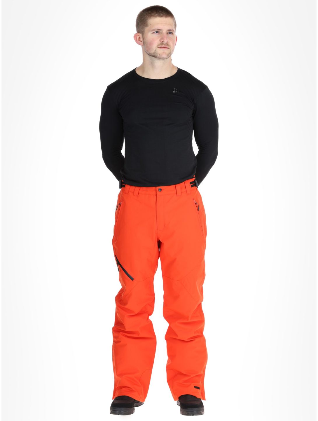 Icepeak, Colman pantalones de esquí hombres Orange naranja 