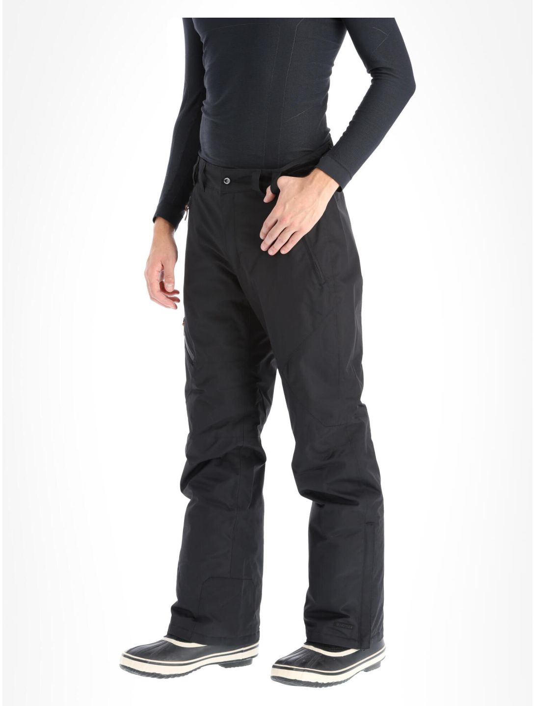 Icepeak, Colman pantalones de esquí hombres Black negro 