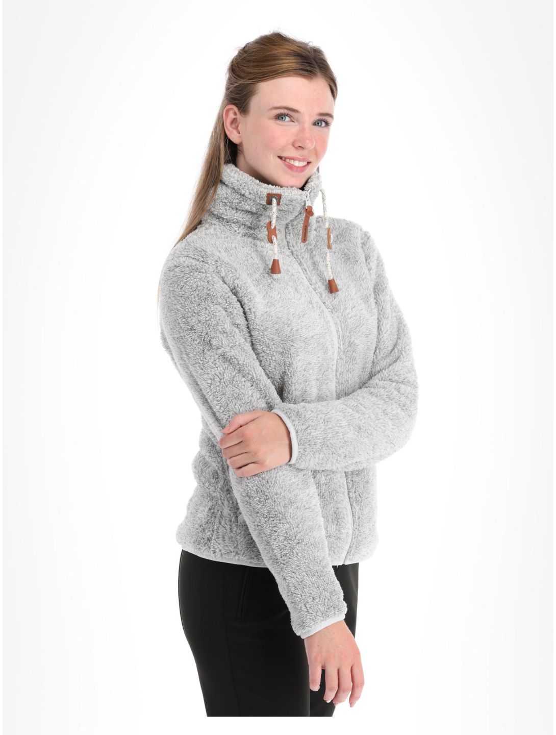 Icepeak, Colony chaleco mujeres Light Grey gris 