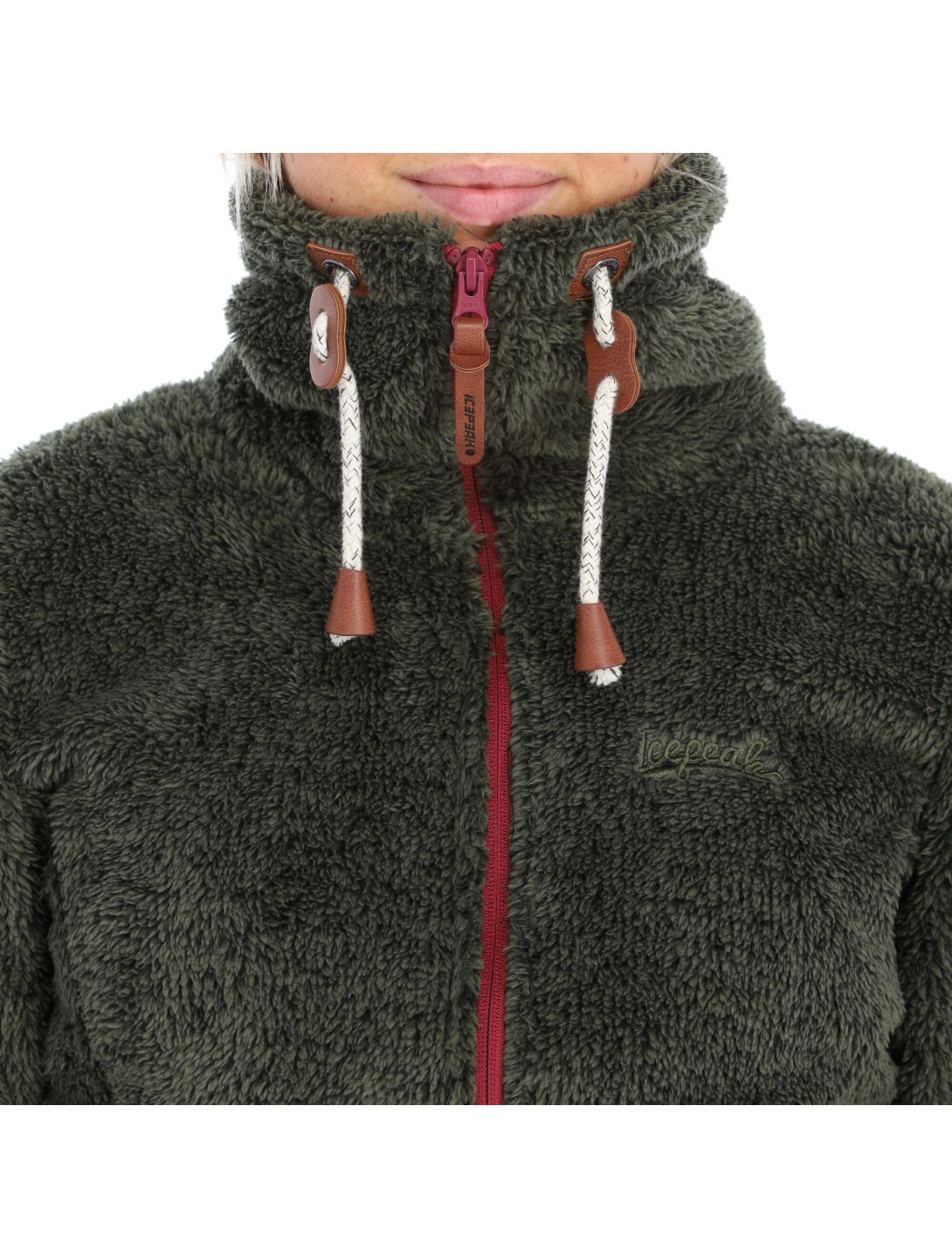 Icepeak, Colony chaleco mujeres dark olive verde