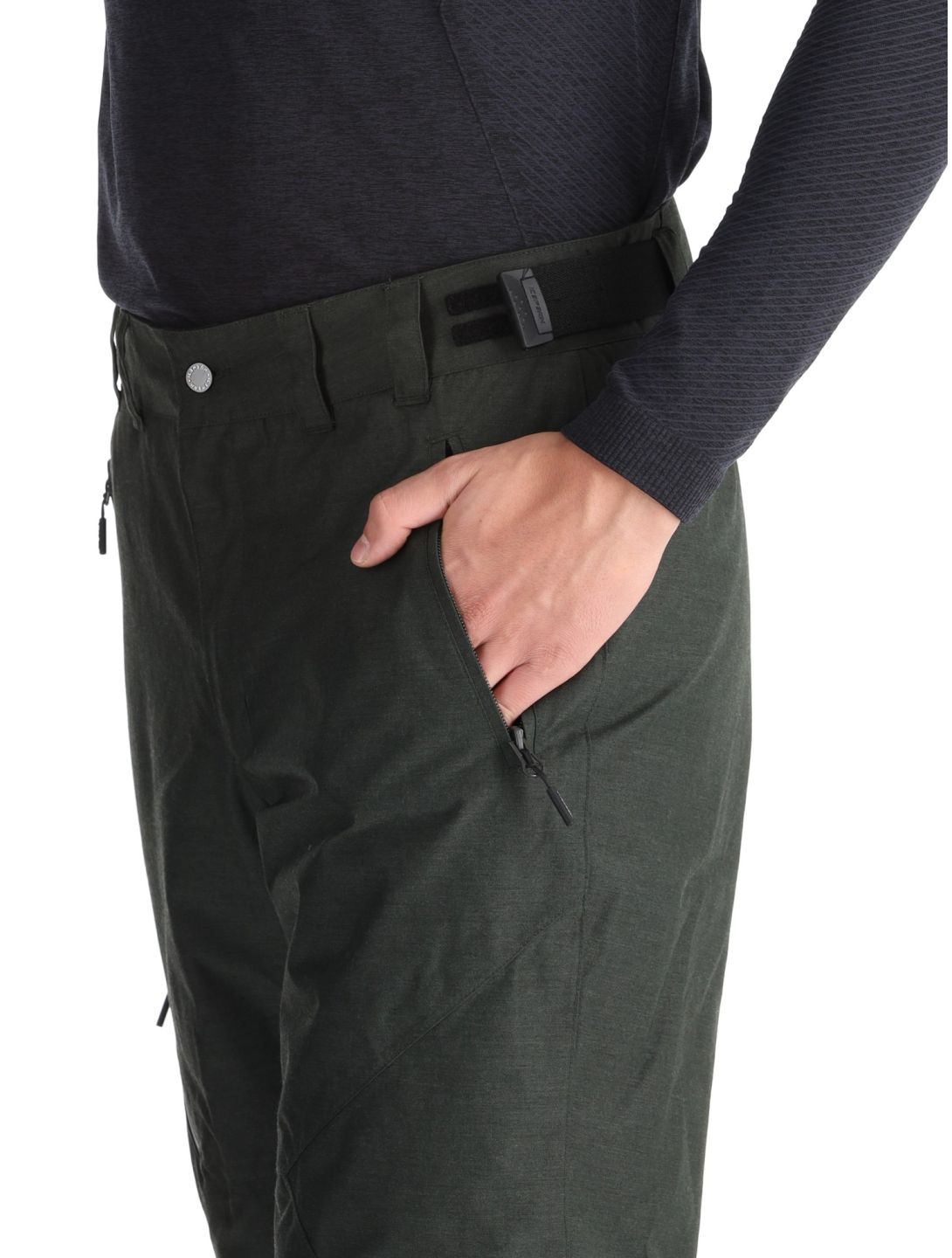 Icepeak, Connel pantalones de esquí hombres Dark Olive verde 