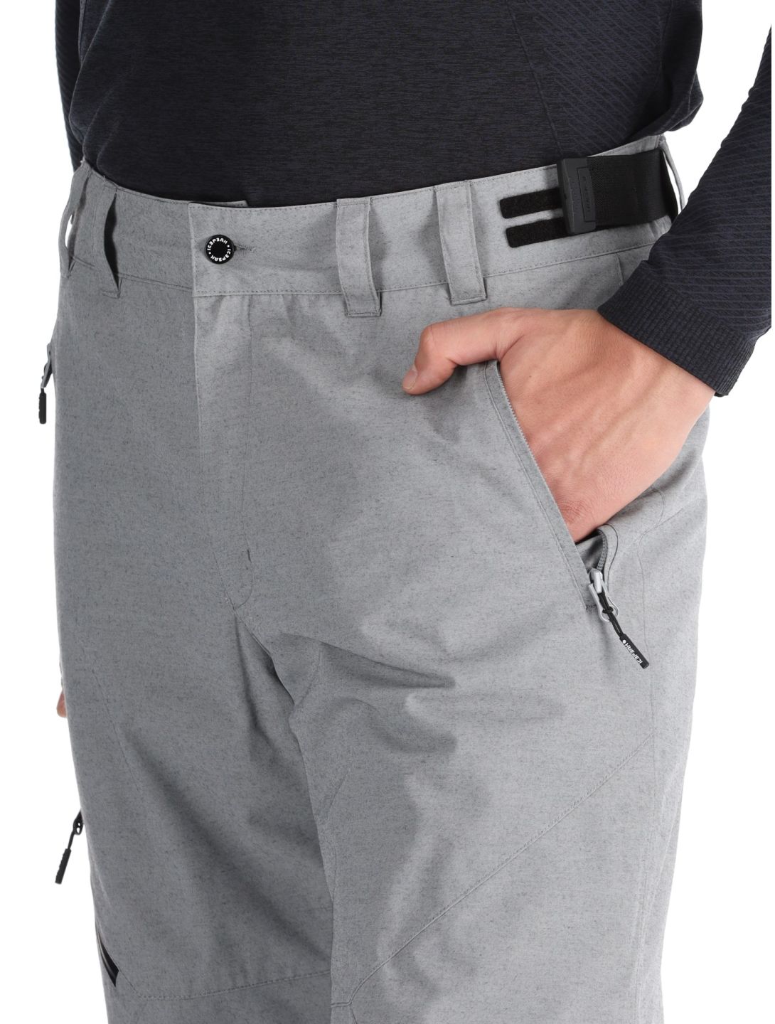 Icepeak, Connel pantalones de esquí hombres Light Grey gris 