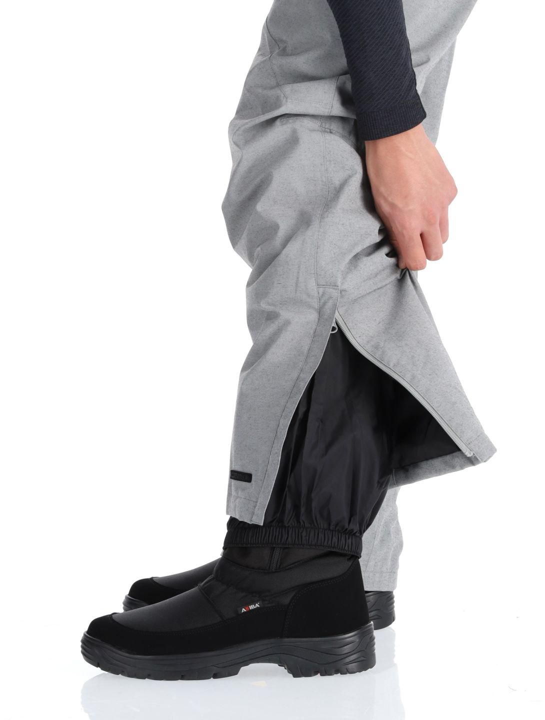 Icepeak, Connel pantalones de esquí hombres Light Grey gris 