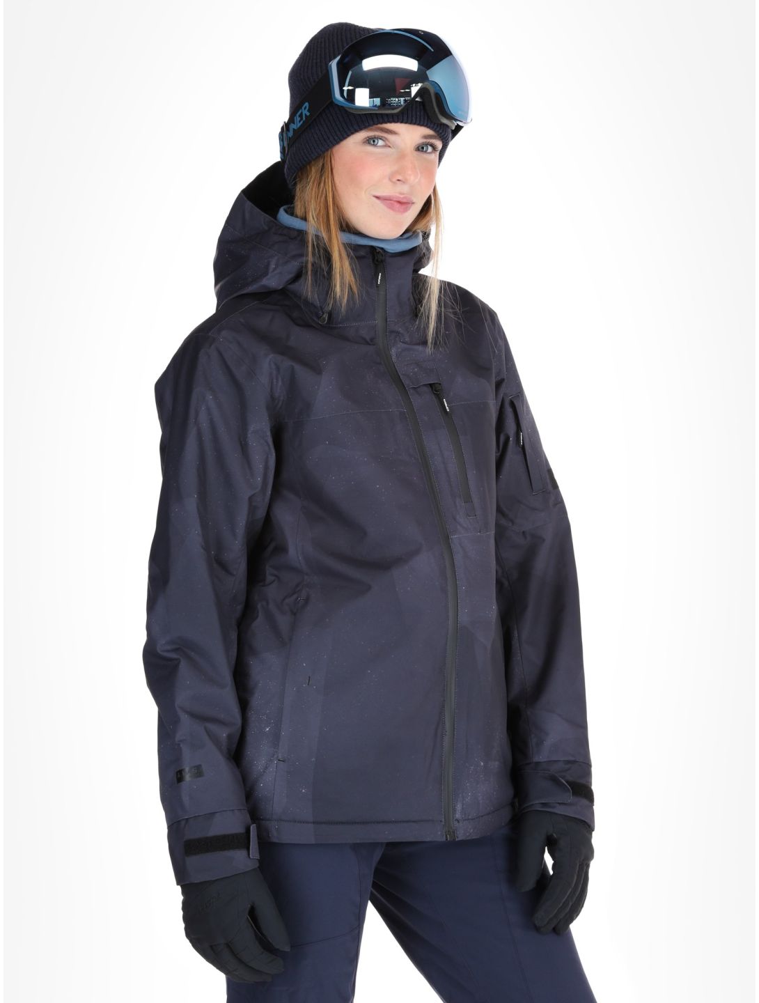 Icepeak, Creola chaqueta de esquí mujeres Black negro 