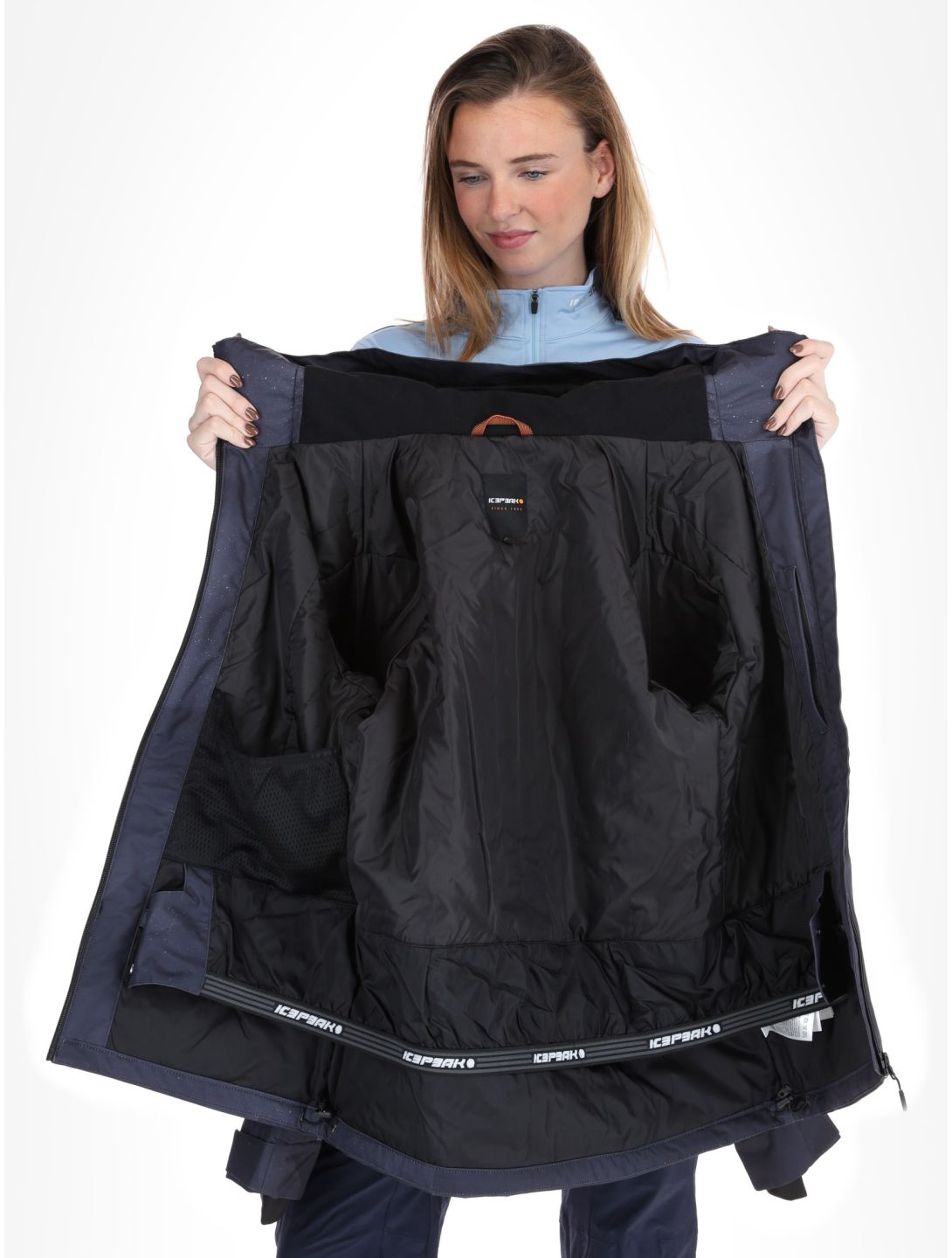 Icepeak, Creola chaqueta de esquí mujeres Black negro 