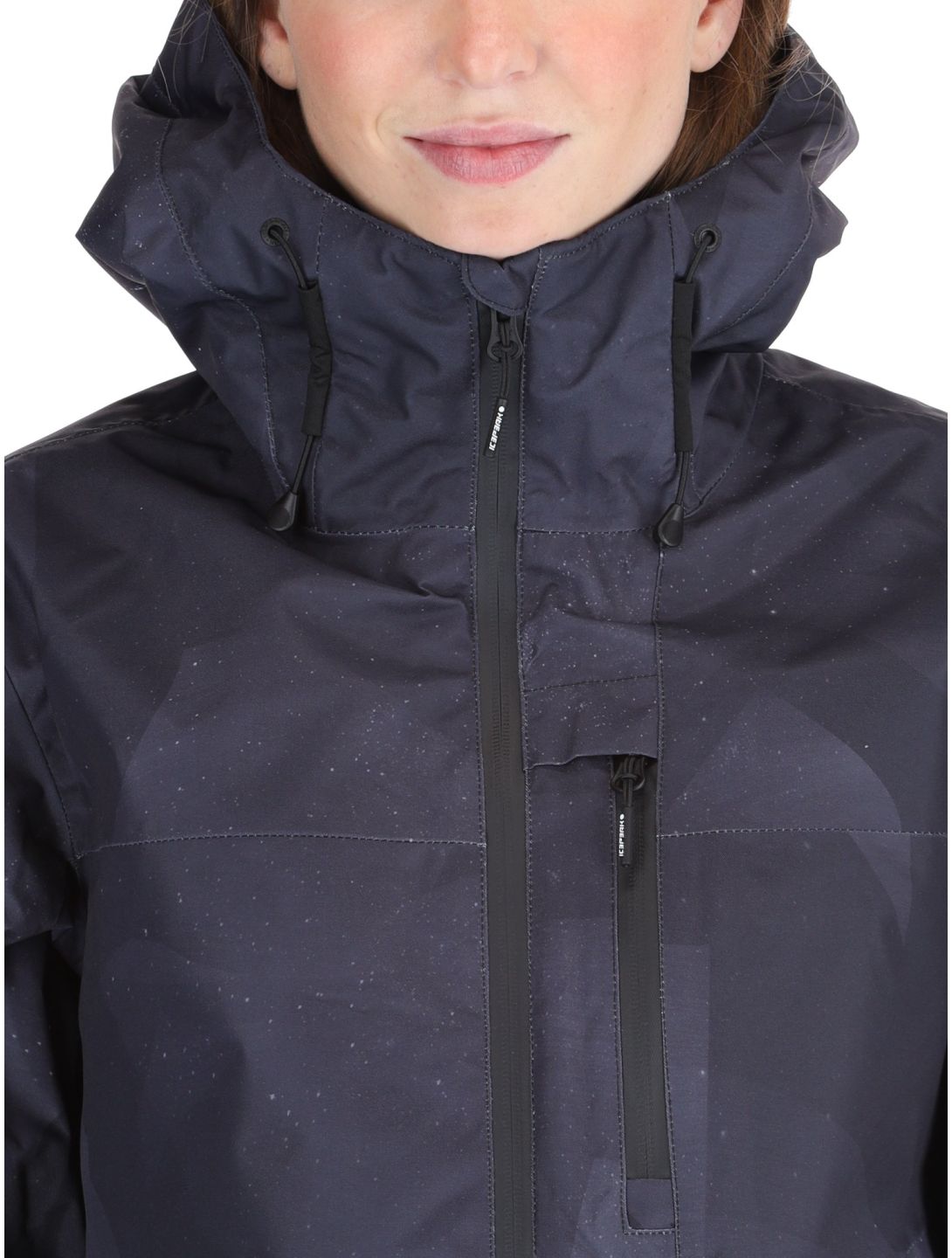 Icepeak, Creola chaqueta de esquí mujeres Black negro 