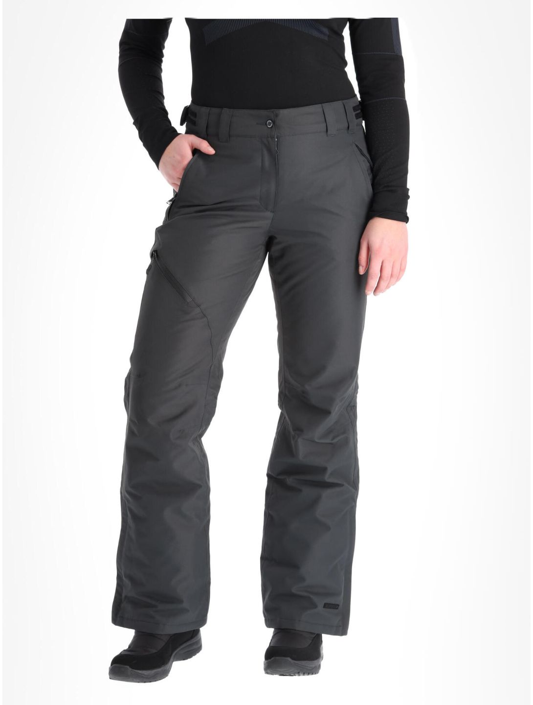 Icepeak, Curlew pantalones de esquí mujeres Anthracite gris 