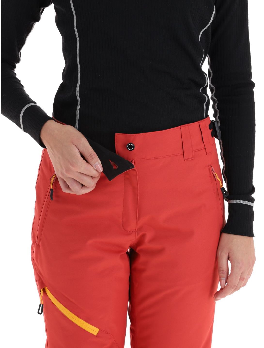 Icepeak, Curlew pantalones de esquí mujeres Cranberry rojo 