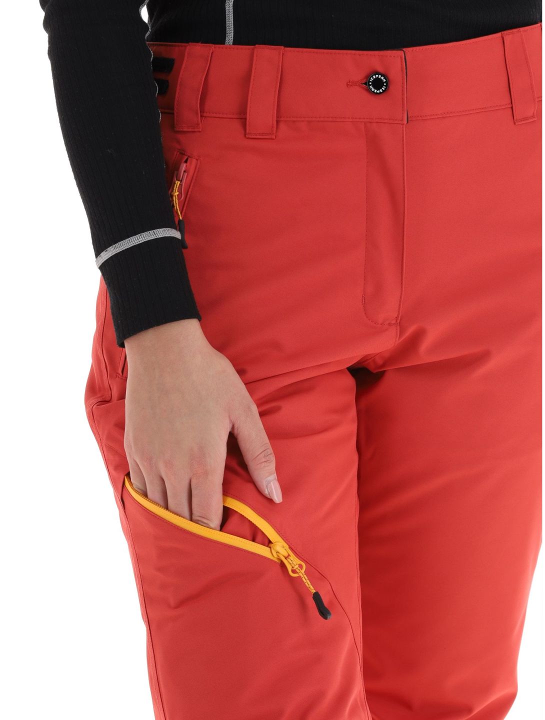 Icepeak, Curlew pantalones de esquí mujeres Cranberry rojo 