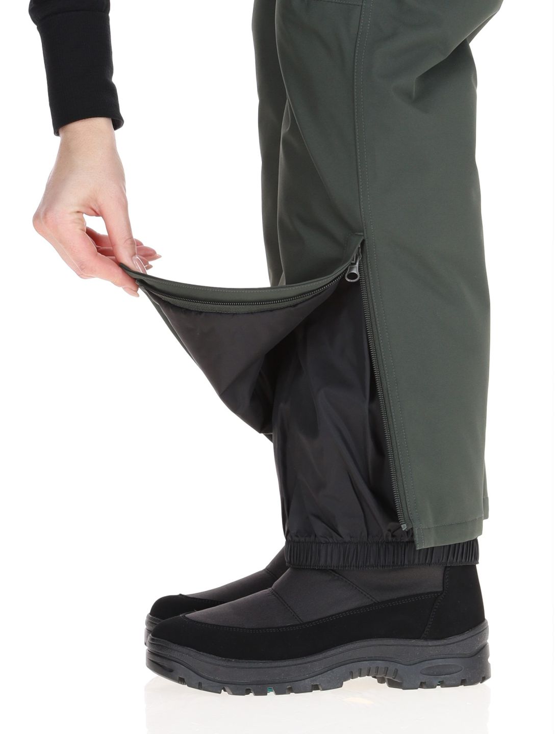 Icepeak, Curlew pantalones de esquí mujeres Dark Olive verde 