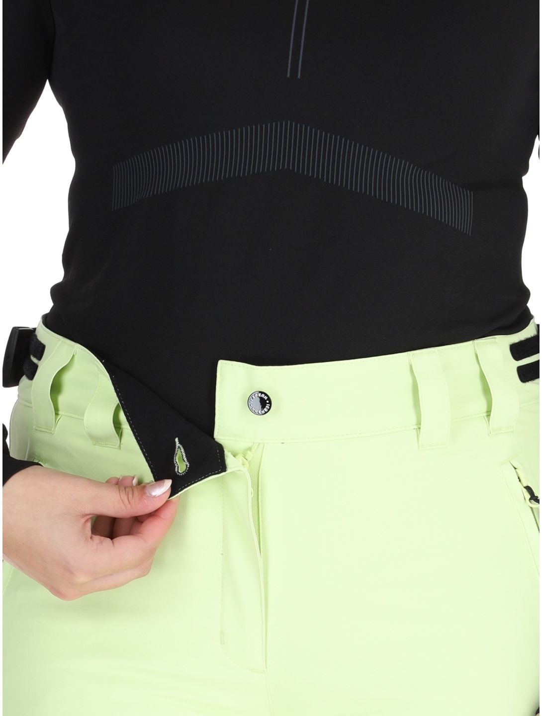 Icepeak, Curlew pantalones de esquí mujeres Light Green verde 