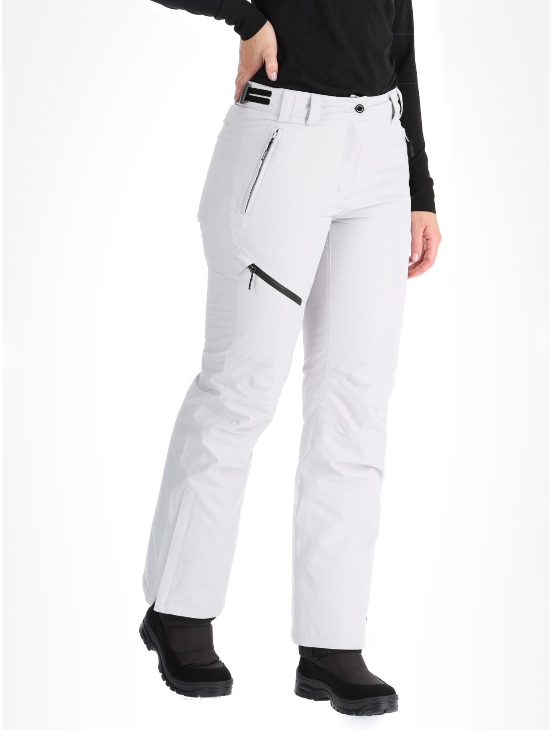 Icepeak, Curlew pantalones de esquí mujeres Light Grey gris 