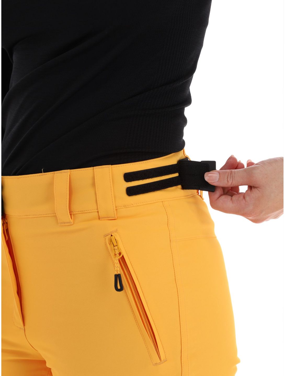 Icepeak, Curlew pantalones de esquí mujeres Yellow amarillo 