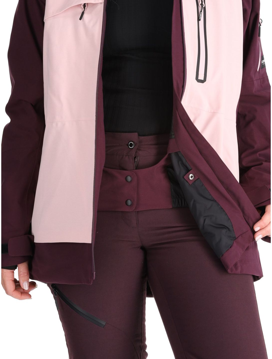 Icepeak, Curran chaqueta de esquí mujeres Baby Pink rosa 