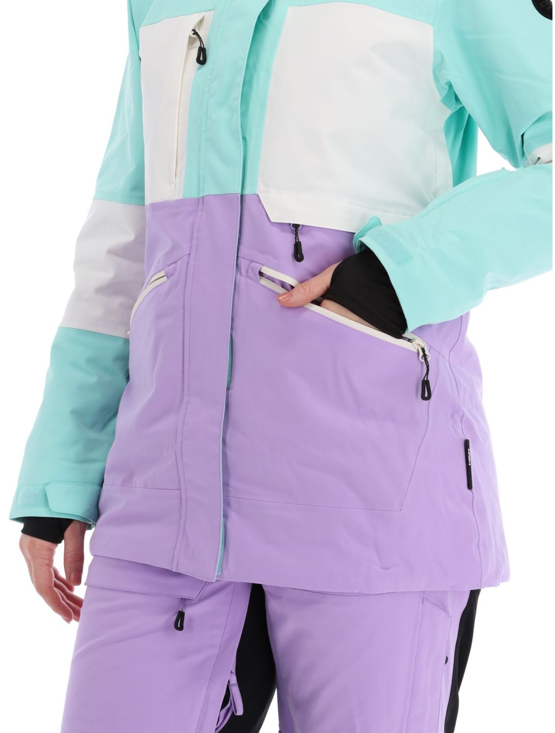 Icepeak, Curran chaqueta de esquí mujeres Light Green púrpura, verde 