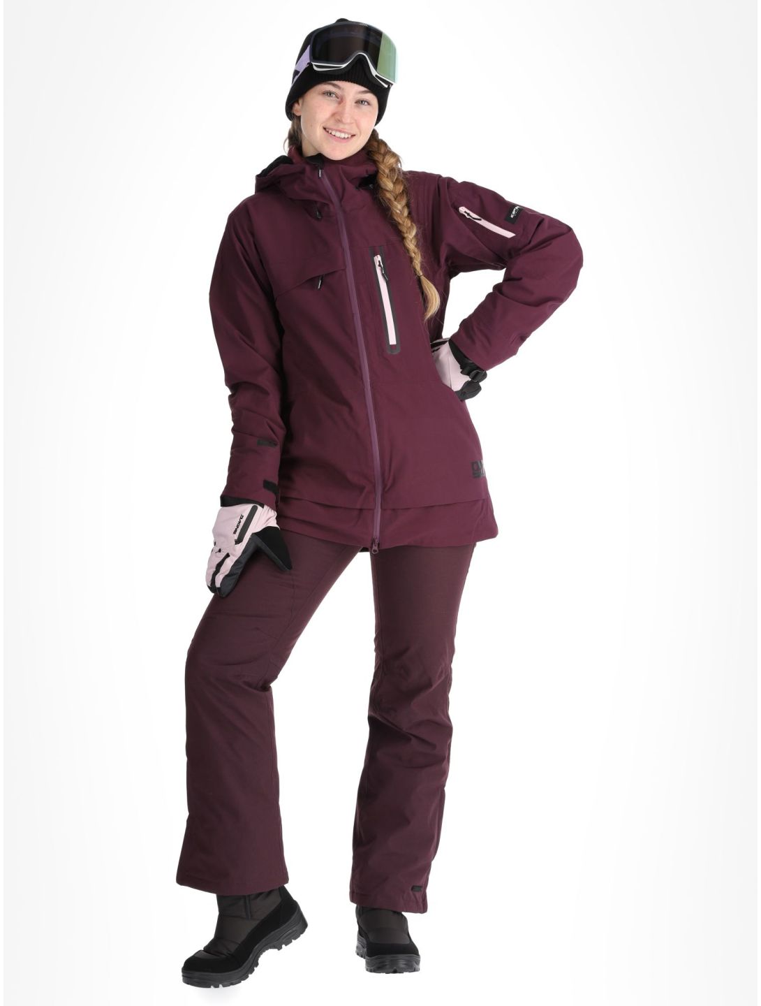 Icepeak, Curran chaqueta de esquí mujeres Plum púrpura 