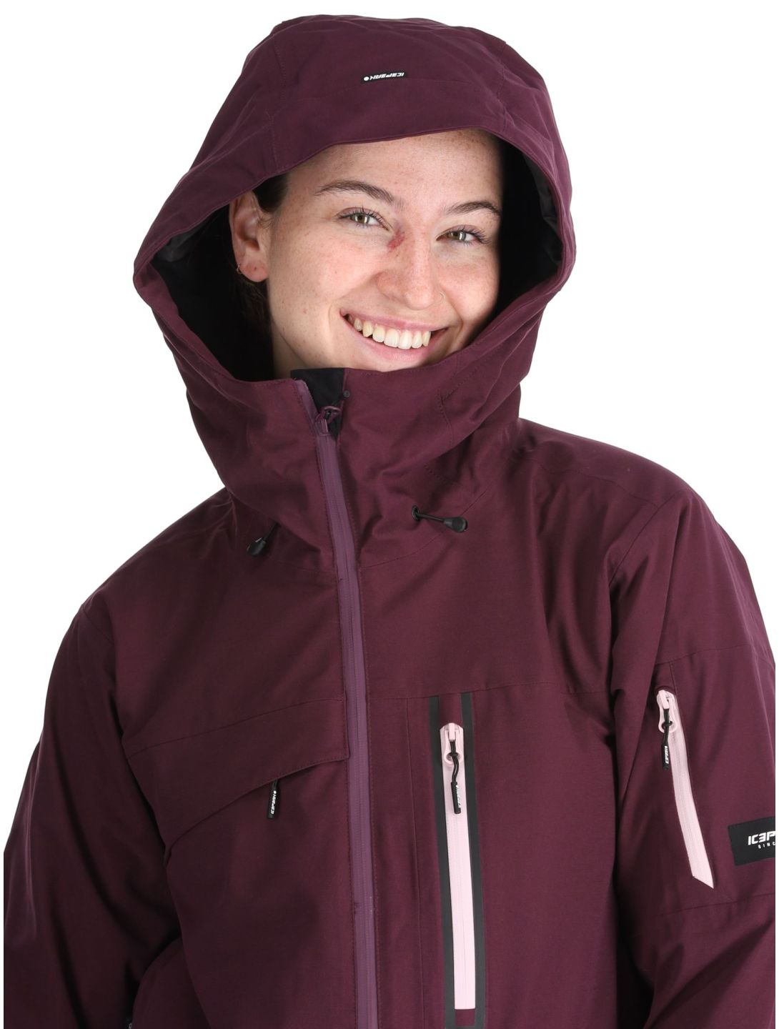 Icepeak, Curran chaqueta de esquí mujeres Plum púrpura 