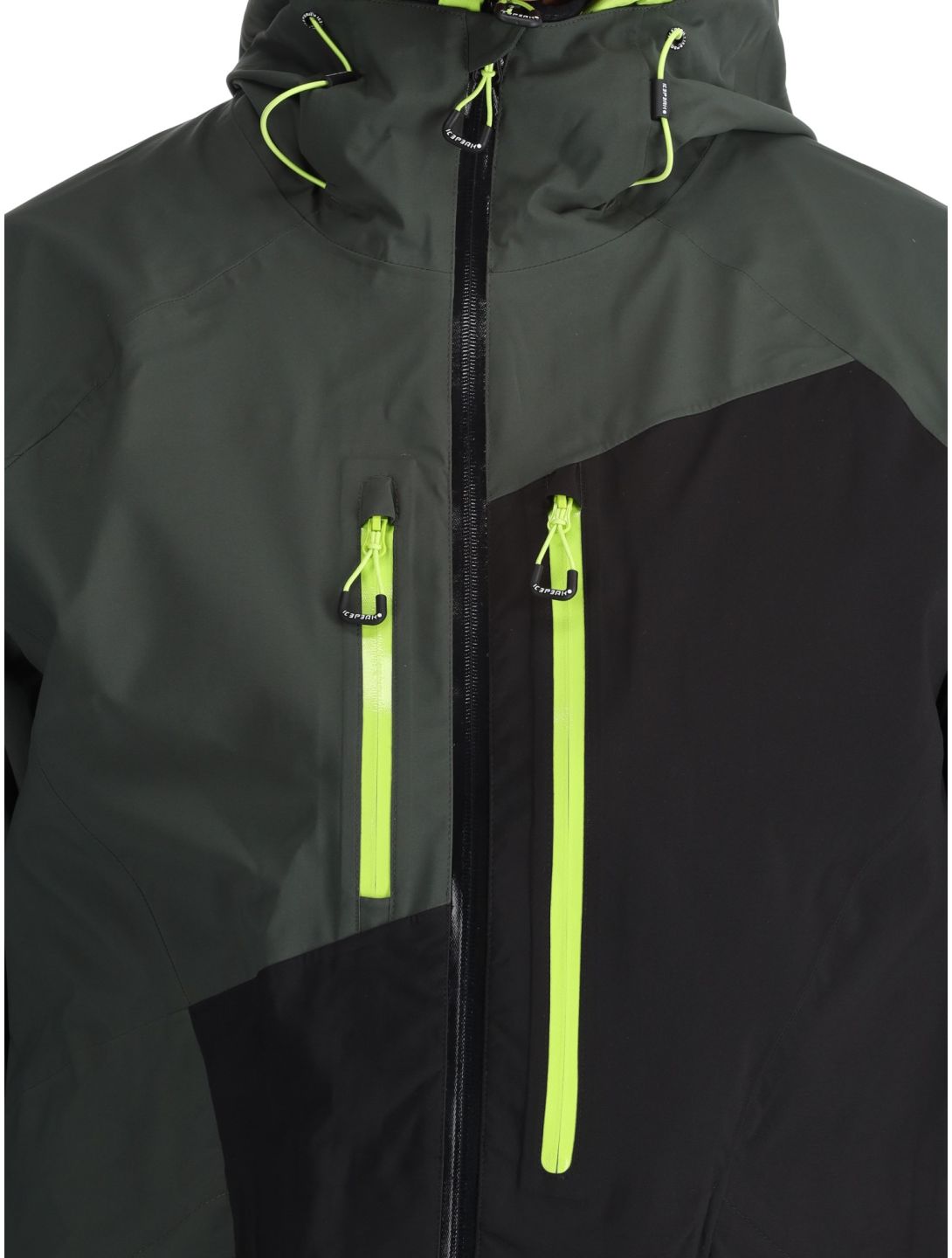 Icepeak, Dalzell chaqueta de esquí hardshell hombres Black negro 