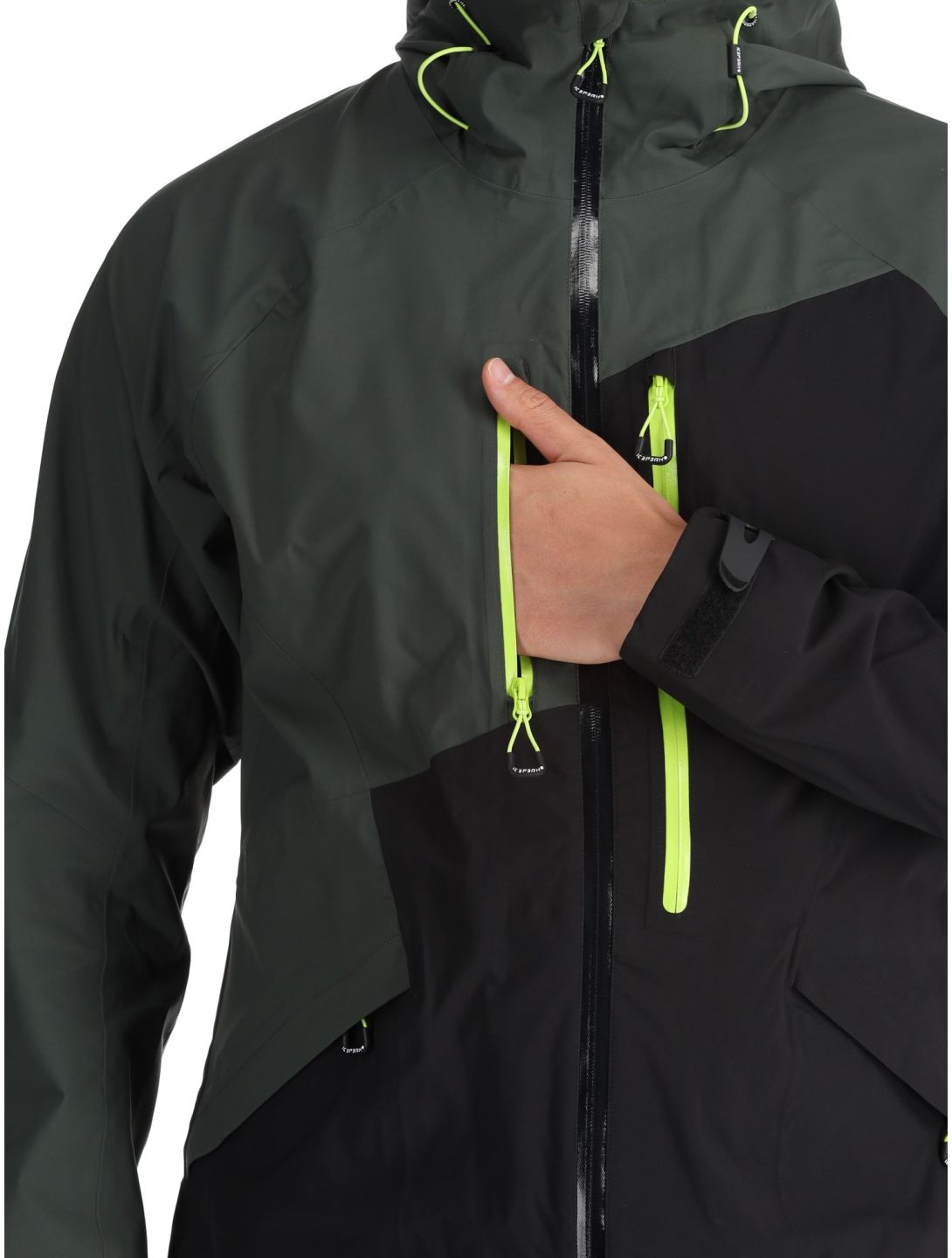 Icepeak, Dalzell chaqueta de esquí hardshell hombres Black negro 