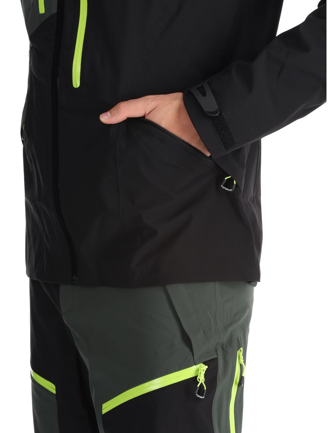 Icepeak, Dalzell chaqueta de esquí hardshell hombres Black negro 