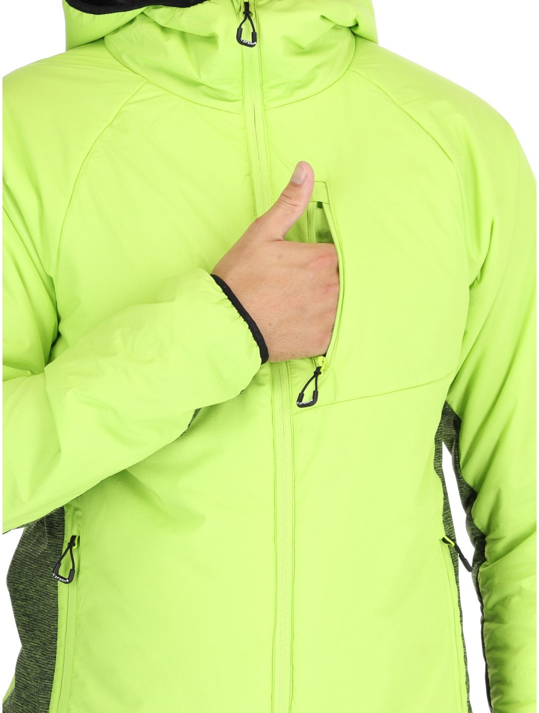 Icepeak, Danbury chaqueta de plumas hombres Light Green verde 