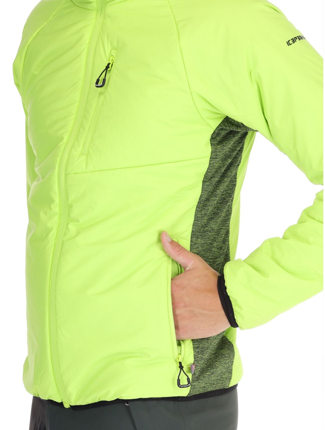 Icepeak, Danbury chaqueta de plumas hombres Light Green verde 