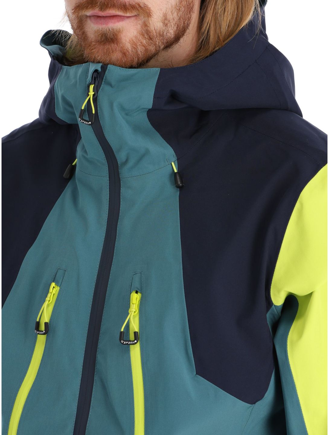 Icepeak, Dassow chaqueta de esquí hardshell hombres Emerald verde 