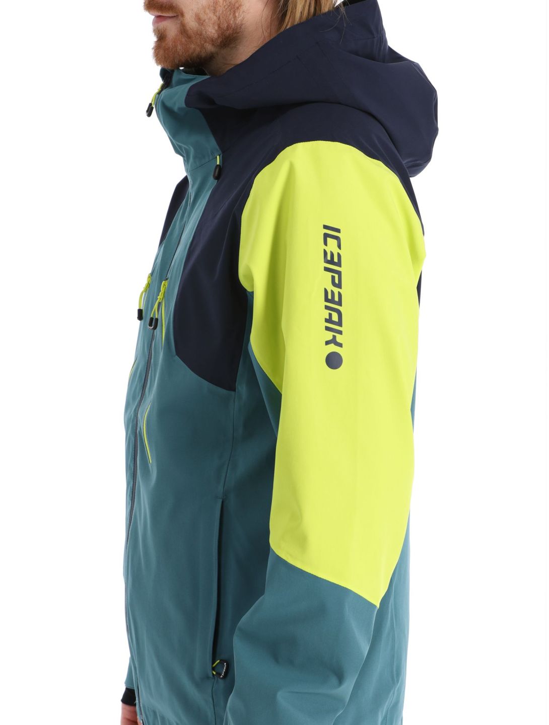 Icepeak, Dassow chaqueta de esquí hardshell hombres Emerald verde 