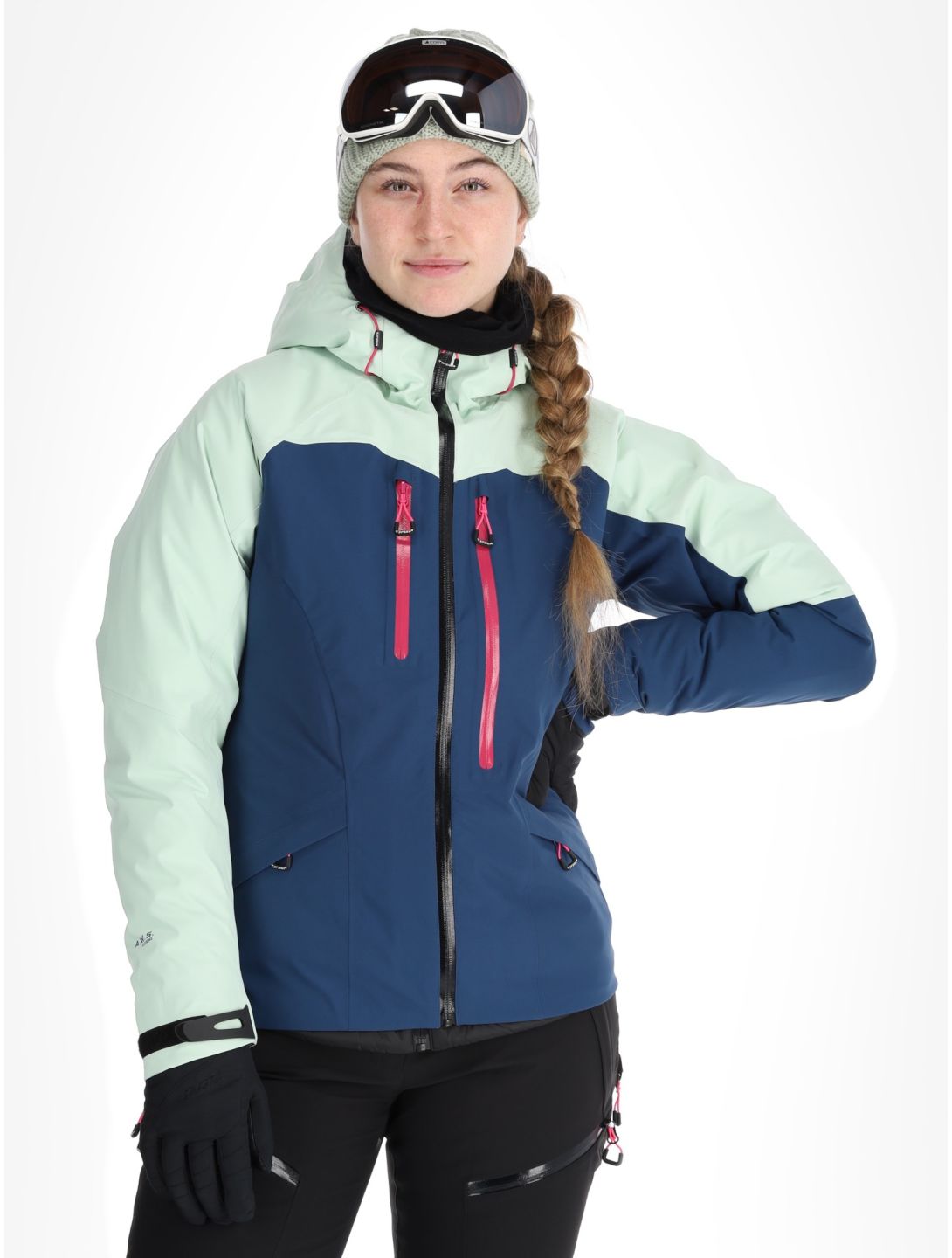 Icepeak, Datteln chaqueta de esquí hardshell mujeres Aloe verde 