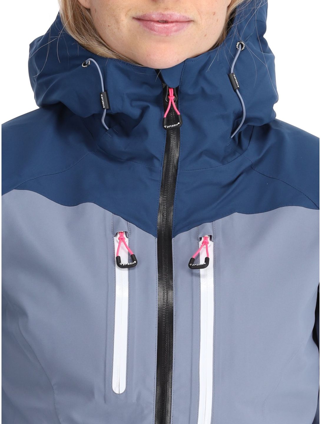 Icepeak, Datteln chaqueta de esquí hardshell mujeres Navy Blue azul 