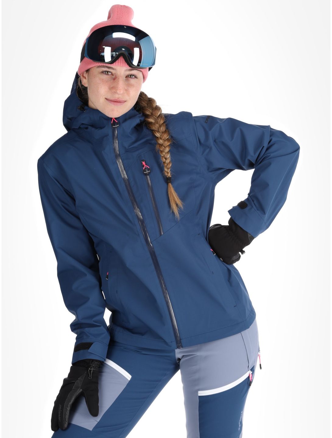 Icepeak, Deblois chaqueta de esquí hardshell mujeres Navy Blue azul 