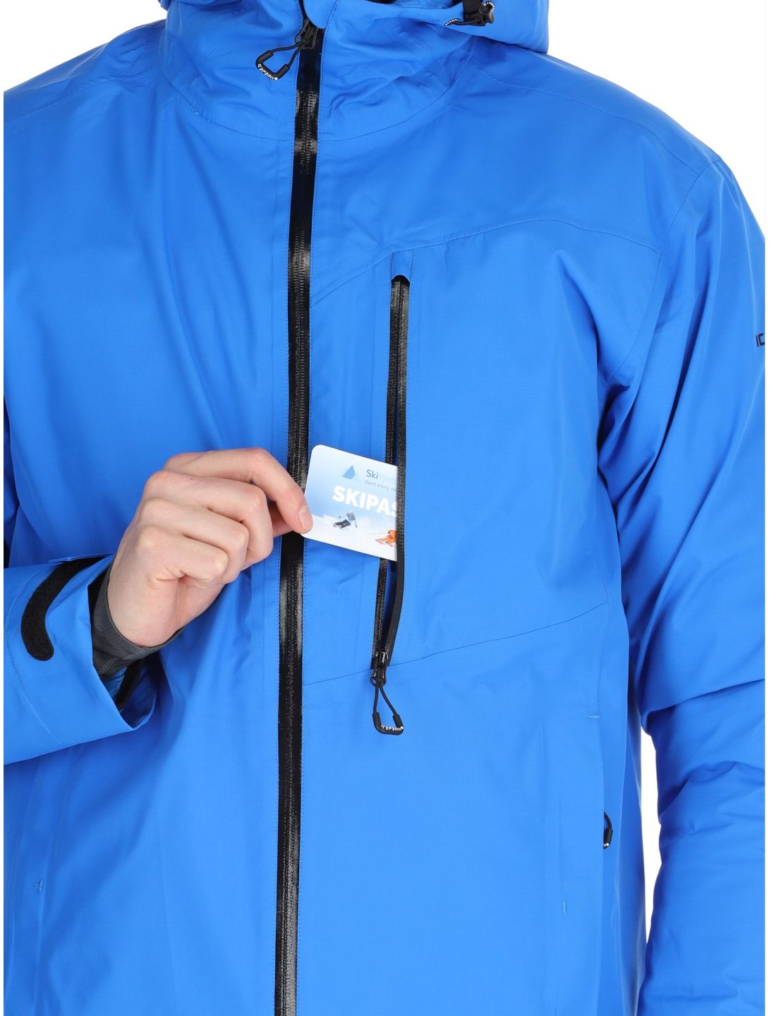 Icepeak, Decatur chaqueta de esquí hardshell hombres Blue azul 