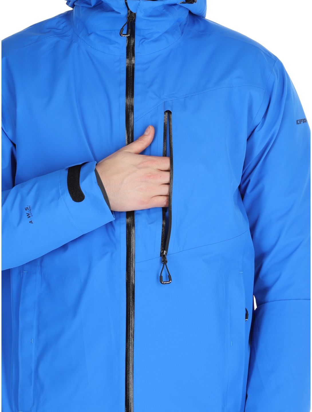 Icepeak, Decatur chaqueta de esquí hardshell hombres Blue azul 