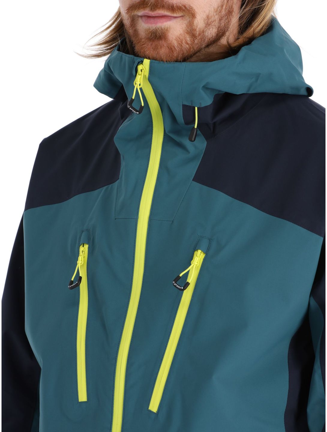 Icepeak, Decatur chaqueta de esquí hardshell hombres Emerald verde 