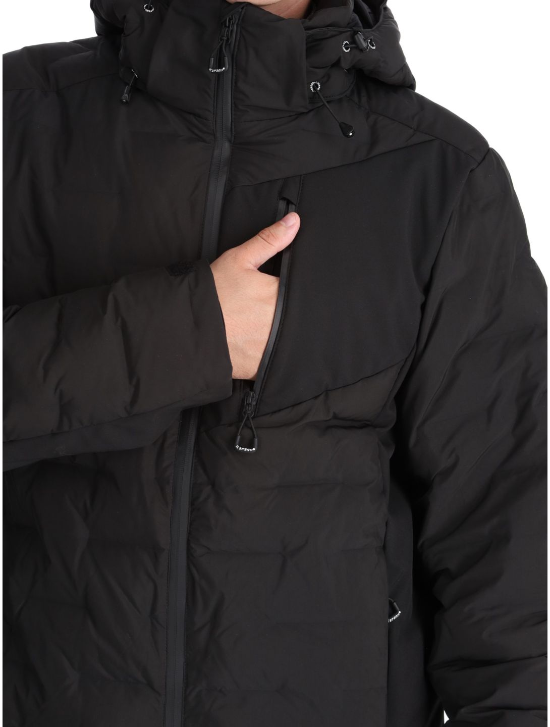 Icepeak, Dickinson chaqueta de esquí hombres Black negro 