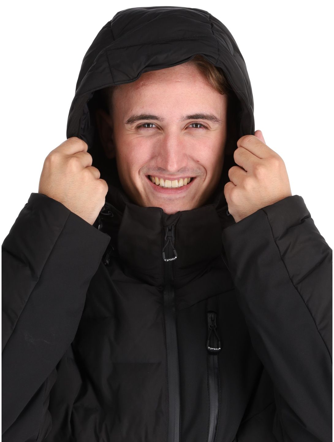 Icepeak, Dickinson chaqueta de esquí hombres Black negro 