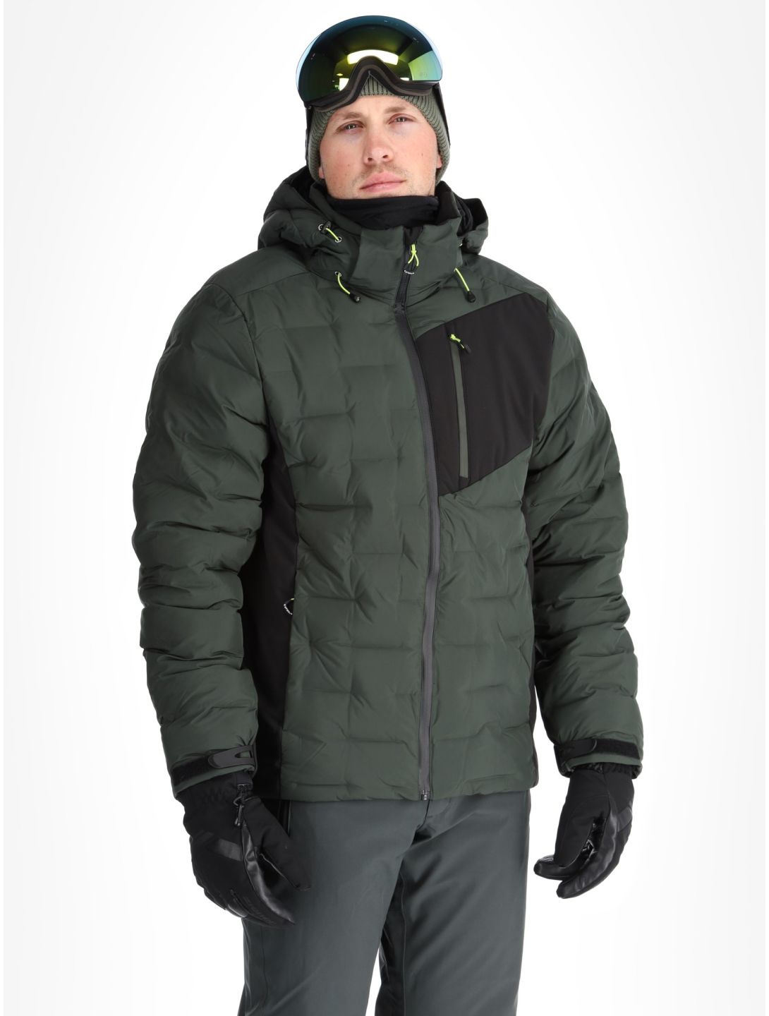 Icepeak, Dickinson chaqueta de esquí hombres Dark Olive verde 