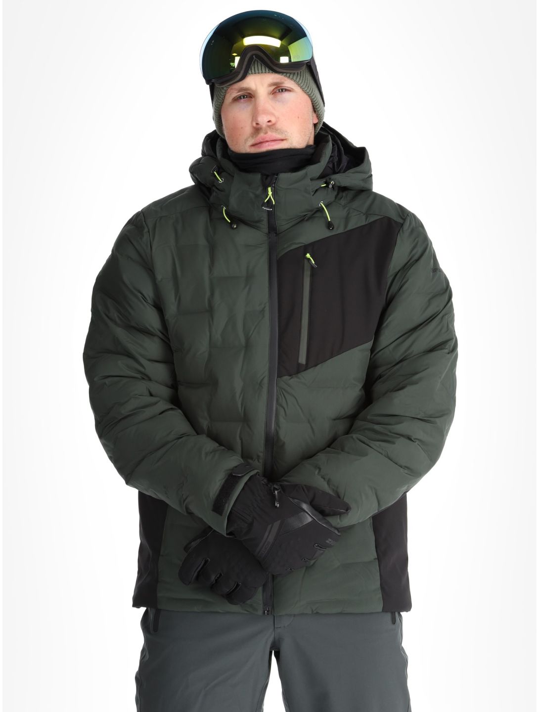 Icepeak, Dickinson chaqueta de esquí hombres Dark Olive verde 