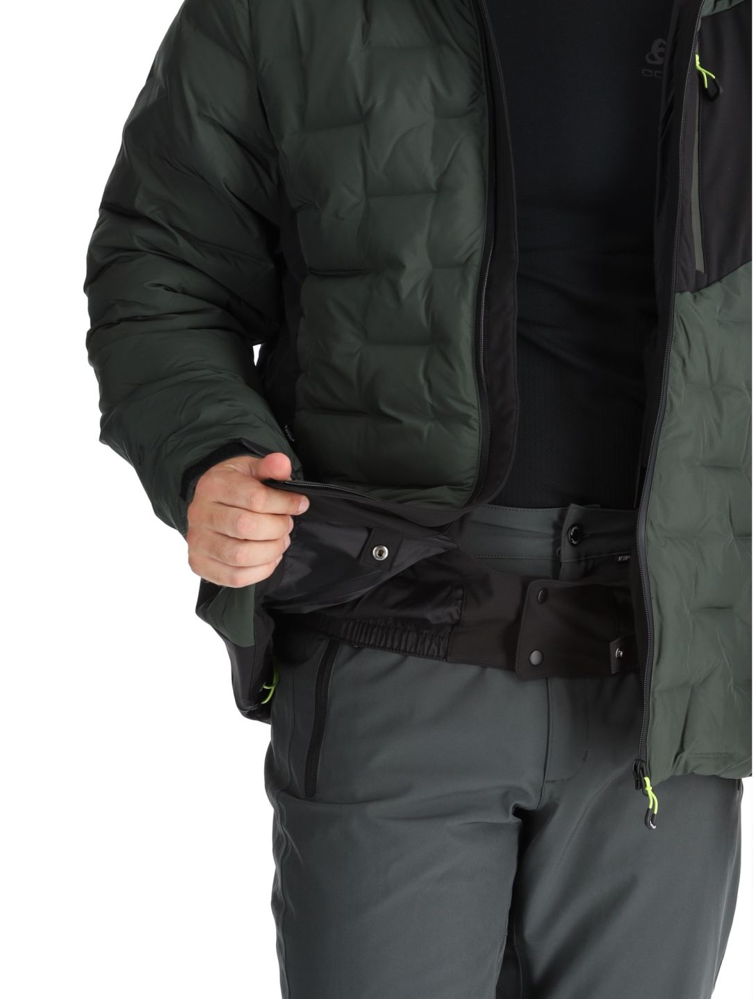 Icepeak, Dickinson chaqueta de esquí hombres Dark Olive verde 